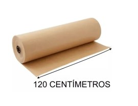 Papel Kraft Pardo 80 Gr - 120 Cm X 150 Metros - Mga Papeis